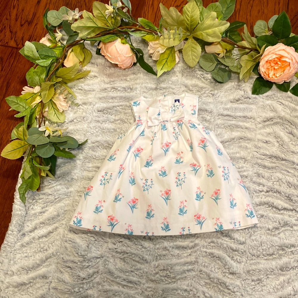 Janie and Jack baby girl dress size 0-3 months.